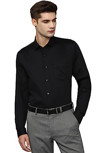 Allen Solly Men Cotton Solid Regular Fit Shirt - Image 2