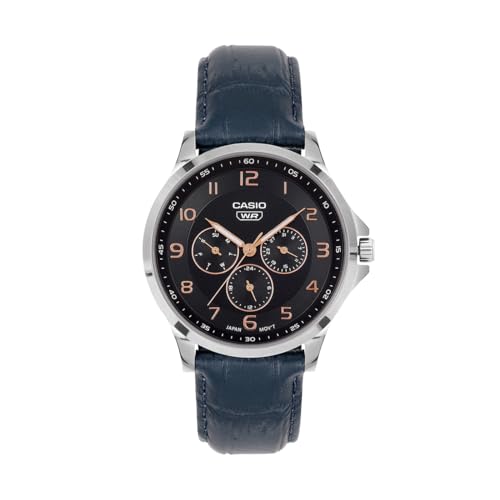 Casio Enticer Men's Watch Dark Blue Dial - Image 2