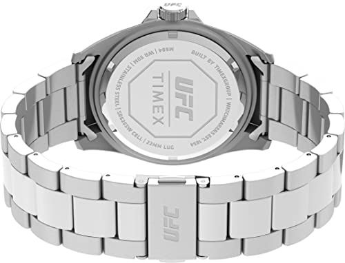 Timex UFC Debut Blue Dial Silver Watch - Image 4