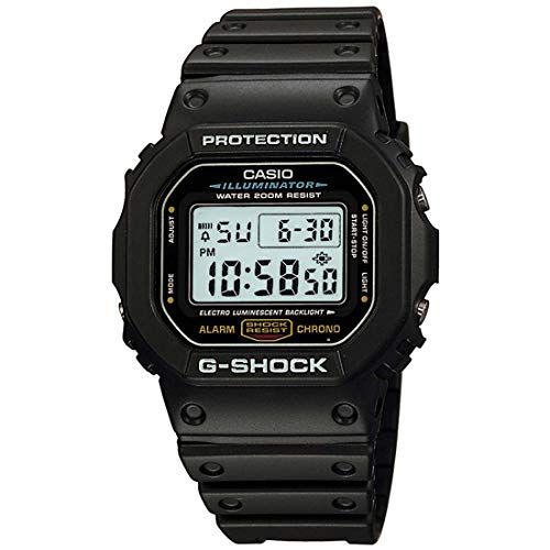Casio G-Shock DW-5600 Black Resin Digital Watch - Image 2