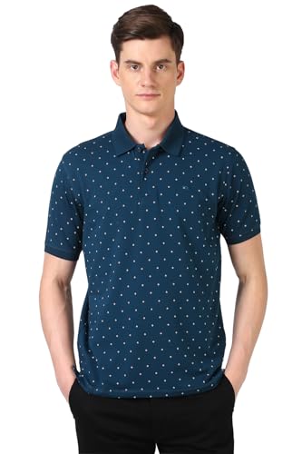 Peter England Men's Cotton Regular Fit Polo T-Shirt - Image 2