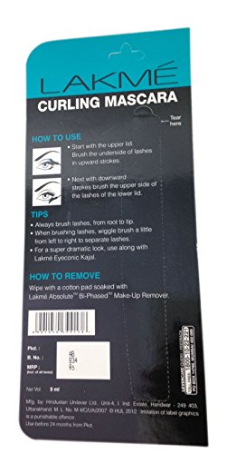 LAKMÉ Eyeconic Curling Mascara 9ml - Image 3