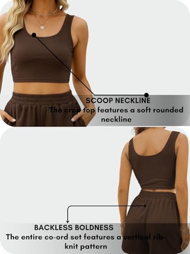 Leriya Fashion Co Ord Set For Women Stylish | Trendy Poly Lycra Blend Pajama Set | Ribbed Sleeveless - Authentic Leriya Fashion | UrbanThreads - Image 5