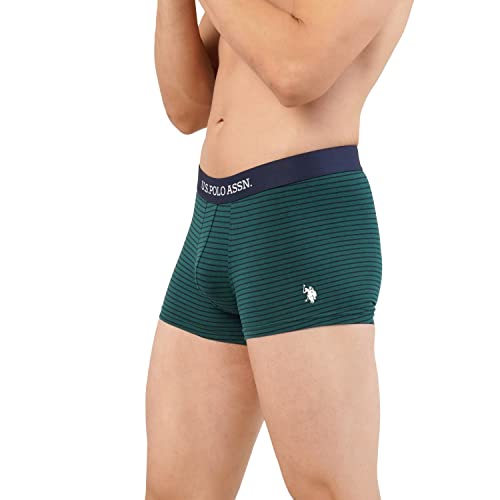 U.S. POLO ASSN. Men Cotton Horizontal Stripe Trunks Pack of 2 - Image 5