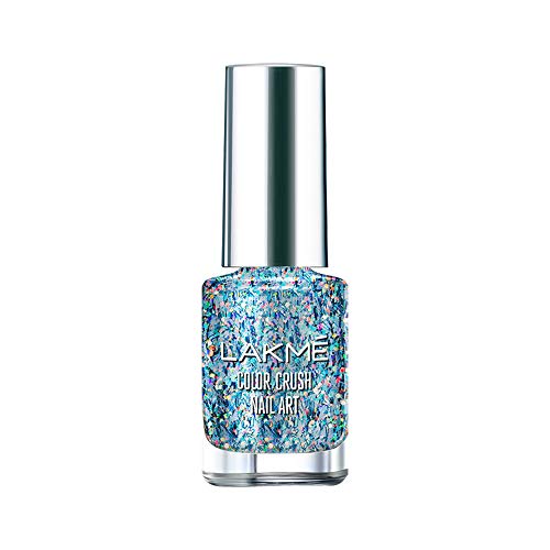 LAKMÉ Color Crush Nail Art T2 Multicolor 6 Ml Shimmery Finish - Image 2