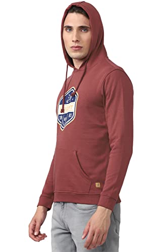 Van Heusen Men Cotton Blend Hooded Neck Sweatshirt - Image 3