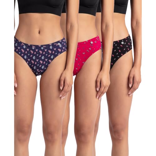 Jockey Women's Medium Coverage Cotton Mid Waist Bikini - Image 2