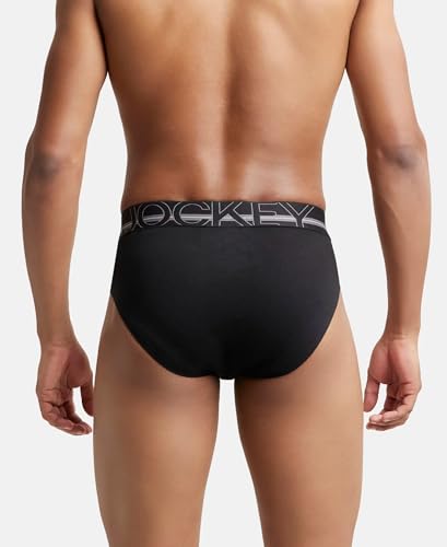 Jockey Men's Super Combed Cotton Solid Brief - Image 4