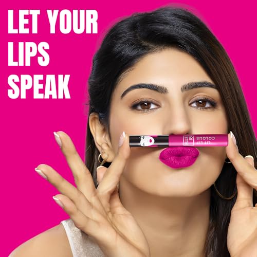 Elle 18 Lit Lip Matte Finish Nude Pumps Liquid Lipstick - Image 5