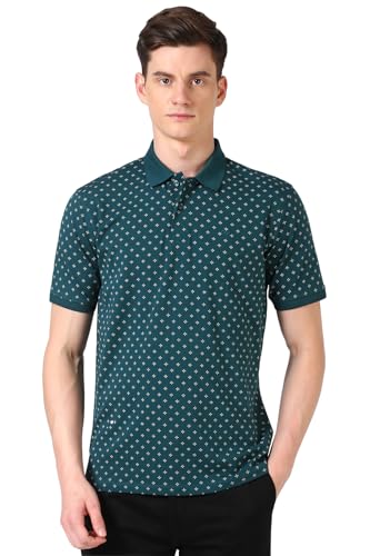Peter England Men's Cotton Regular Fit Polo T-Shirt - Image 2
