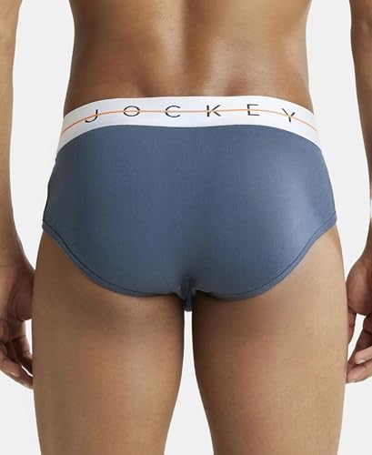 Jockey NY15 Men's Combed Cotton Elastane Stretch Brief - Image 5