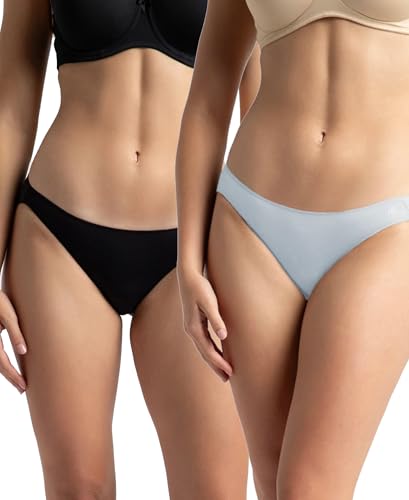 Jockey Women's Mid Waist Micro Modal Elastane Bikini - Image 2