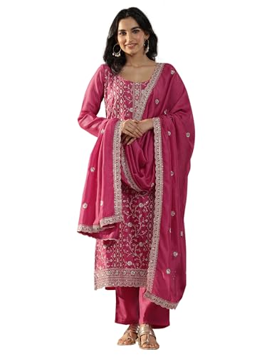 Libas Women's Silk Blend Kurta Set - Authentic Libas Clothing | UrbanThreads - Image 2