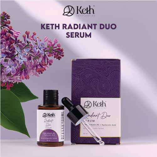 Keth Laboratories Radiant Duo Serum Unisex Acne Dull Skin - Image 4