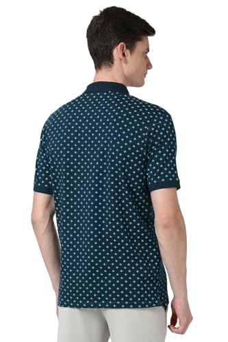 Peter England Men's Cotton Blend Modern Fit T-Shirt - Image 4