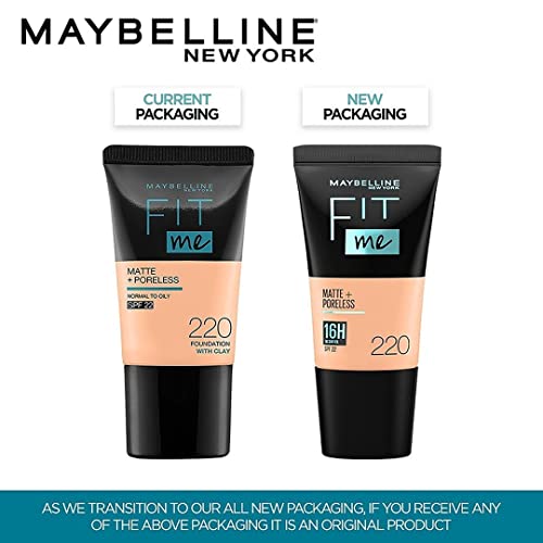 Maybelline New York Liquid Foundation Matte & Poreless Full Coverage - Image 4