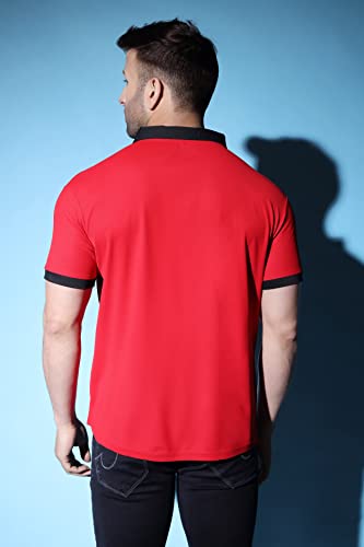 Leriya Fashion Men's T-Shirt | Cotton & Polyester Solid Varsity Inspired Regular Fit T-Shirt for Boy - Authentic Leriya Clothing | UrbanThreads - Image 3