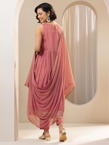 Libas Women's Silk Blend Kurta Sets - Authentic Libas Clothing | UrbanThreads - Image 4