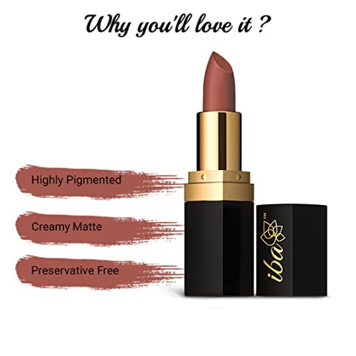 Iba Long Stay Matte Lipstick M15 Cinnamon Chai 4g - Image 5