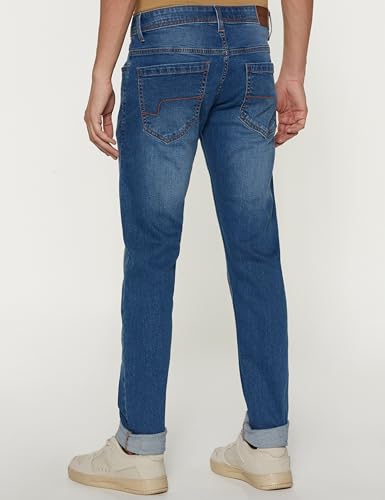 Peter England Men Mid Rise Skinny Fit Stretchable Jeans - Image 4