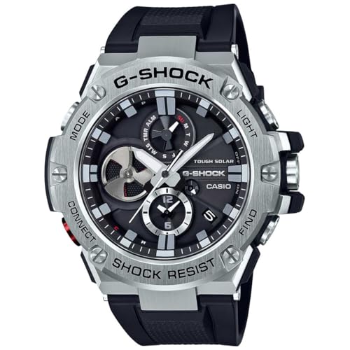 Casio G-Shock GST-B100 Black Metal Resin Bluetooth Solar Watch - Image 2