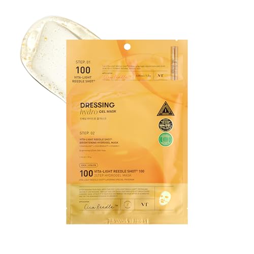 VT COSMETICS Vita-Light Reedle Shot Dressing Hydro Gel Mask 33g - Image 2