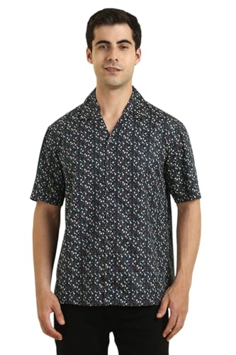 Allen Solly Men's Cotton Classic Fit Resort Collar Shirt - Image 2