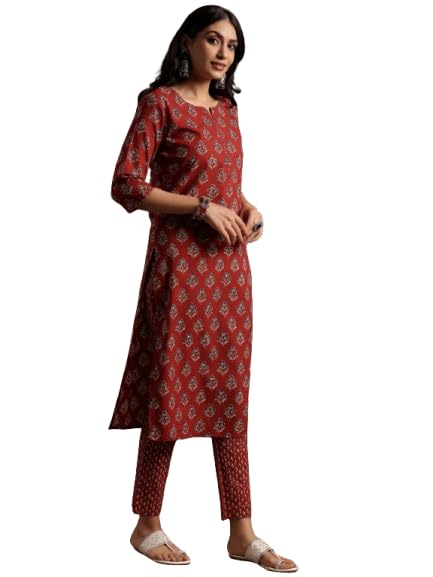 Libas Printed Cotton Kurta Set - Chic Ethnic Style | UrbanThreads - Image 2