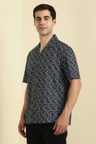 Allen Solly Men's Cotton Classic Fit Resort Collar Shirt - Image 3