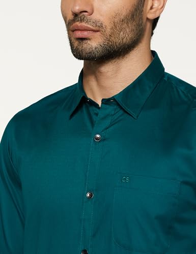 Peter England Men's Cotton Slim Fit Full Sleeve Casual Shirt - Image 5