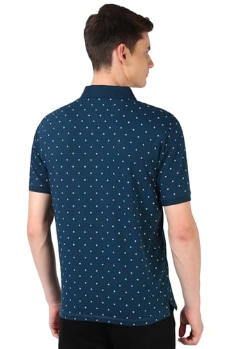 Peter England Men's Cotton Regular Fit Polo T-Shirt - Image 4