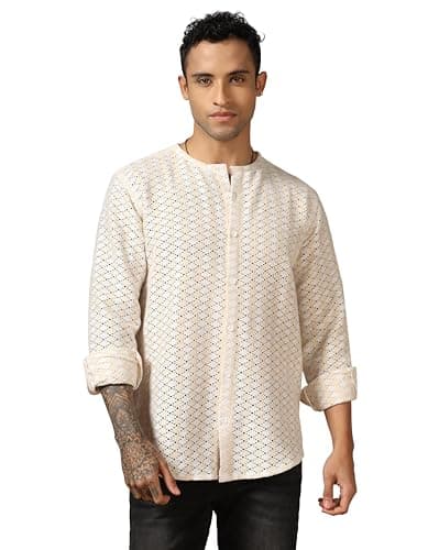 Leriya Fashion Men's Polycotton Shirt | Casual Stylish | Regular Trendi Fit Shirts for Man | Bus - Authentic Leriya Clothing | UrbanThreads
