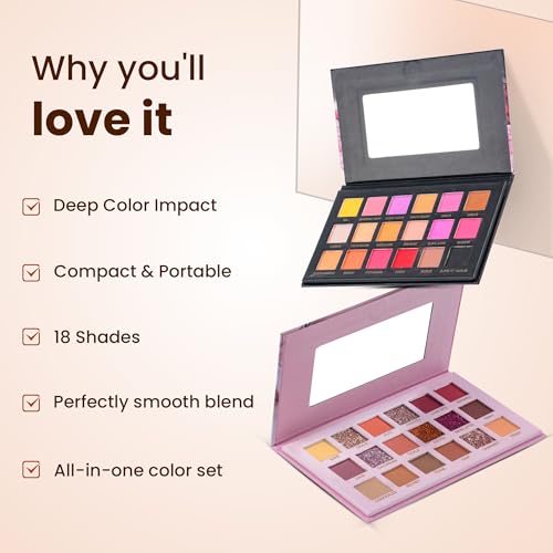 HUDA GIRL Rose Gold Remastered Nude Edition Eyeshadow Palette - Image 4