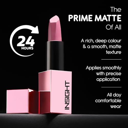 Insight Cosmetics Prime Matte Lipstick Hyaluronic Acid Rosehip Oil - Image 4