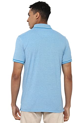 Allen Solly Men Cotton Solid Regular Fit Polo - Image 5