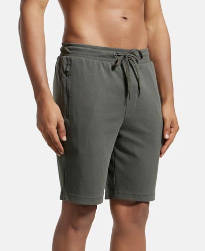 Jockey AM14 Men's Super Combed Cotton Rich Shorts - Image 3