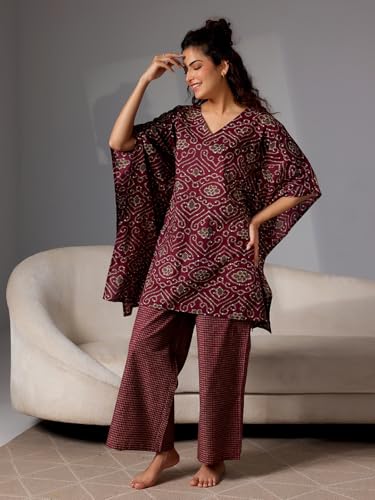 Libas Women's Night Suit Sets | Stylish & Comfy Sleepwear - UrbanThreads.in - Image 3