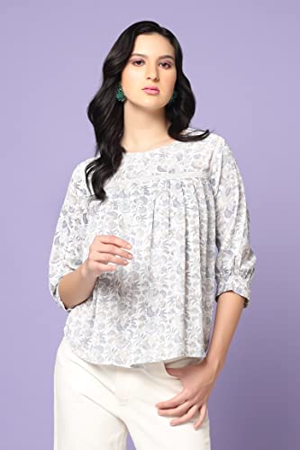 Leriya Fashion Women's Rayon Casual Loose Fit Oversized Fit T-Shirt - Authentic Leriya Clothing | UrbanThreads - Image 5