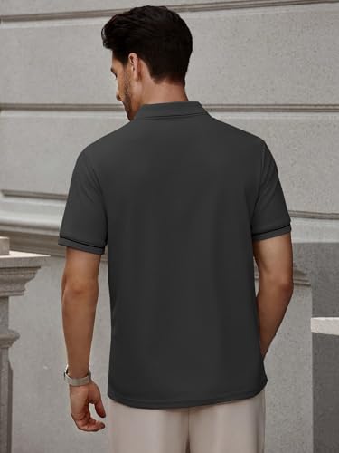 Leriya Fashion Men's Polycotton Regular Fit Casual Stylish Latest | Half Sleeve Polo T-Shirt - Authentic Leriya Clothing | UrbanThreads - Image 3