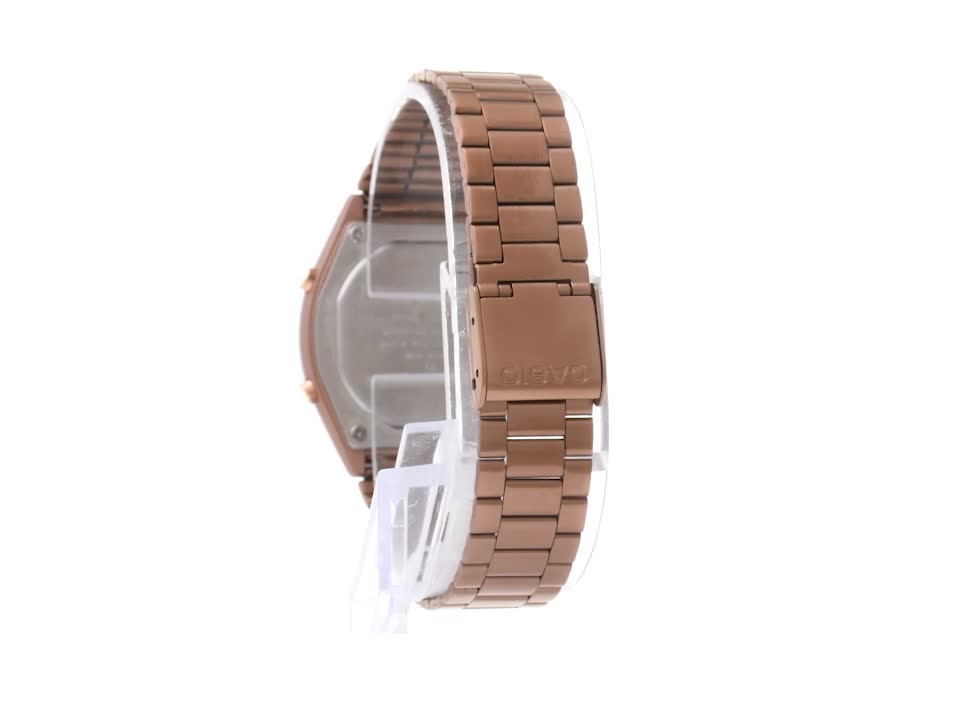 Casio Vintage Digital Watch Rose Gold Women - Image 4