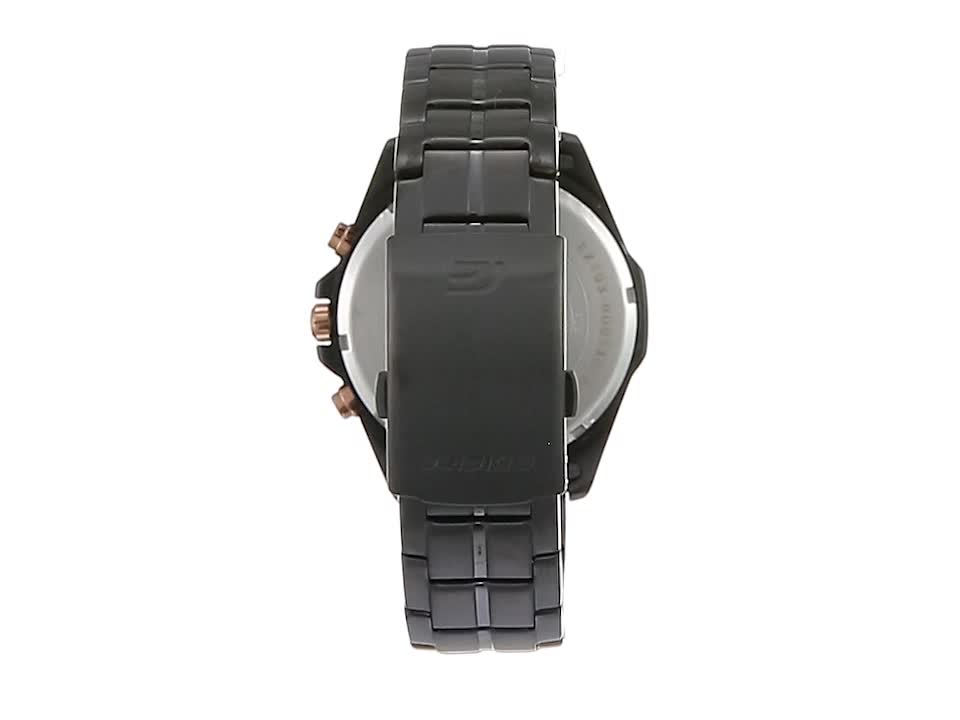 Casio Edifice Black Chronograph Watch - Image 4