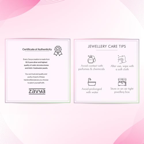 ZAVYA 925 Sterling Silver Cubic Zirconia Butterfly Rose Gold Plating Stud Earrings | Gift for Women - Authentic ZAVYA Accessories | UrbanThreads - Image 5