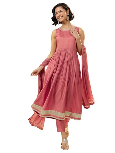 Libas Women's Silk Blend Kurta Sets - Authentic Libas Clothing | UrbanThreads - Image 2