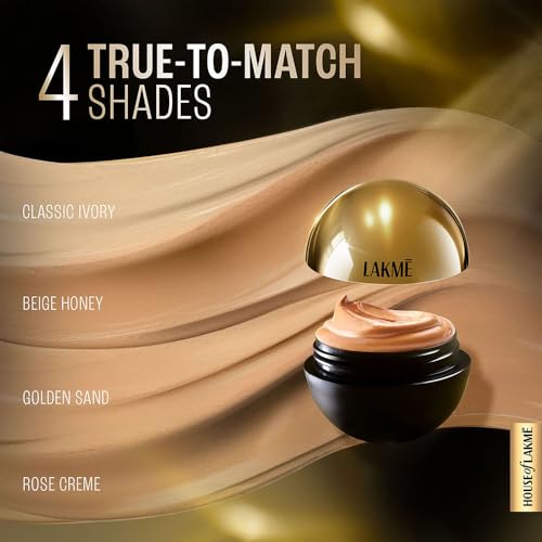 LAKMÉ Medium Coverage Airy Matte Mousse Gold 12g - Image 5