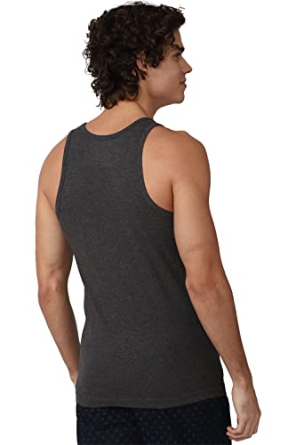 Peter England Men's Regular Fit Vest Grey - Image 4