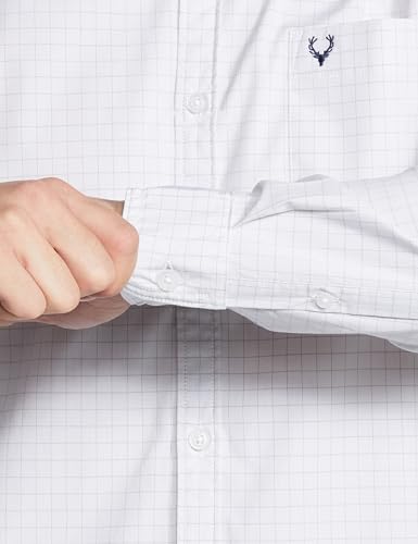 Allen Solly Men Cotton Blend Checkered Regular Fit Shirt - Image 5