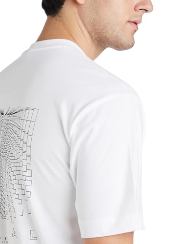 Allen Solly Men Cotton Regular Fit Drop Shoulder T-shirt - Image 5