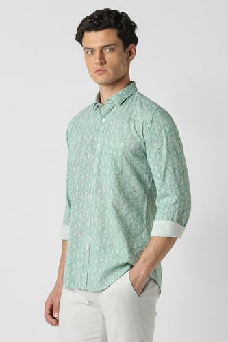 Van Heusen Men's Slim Fit Shirt - Authentic Van Clothing | UrbanThreads - Image 3