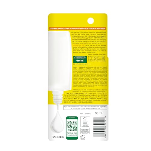 Garnier Super UV Invisible Serum Sunscreen SPF 50 PA++++ - Image 4
