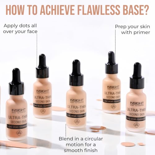 INSIGHT Ultra-Thin Second Skin Foundation 20ml Matte Waterproof - Image 5